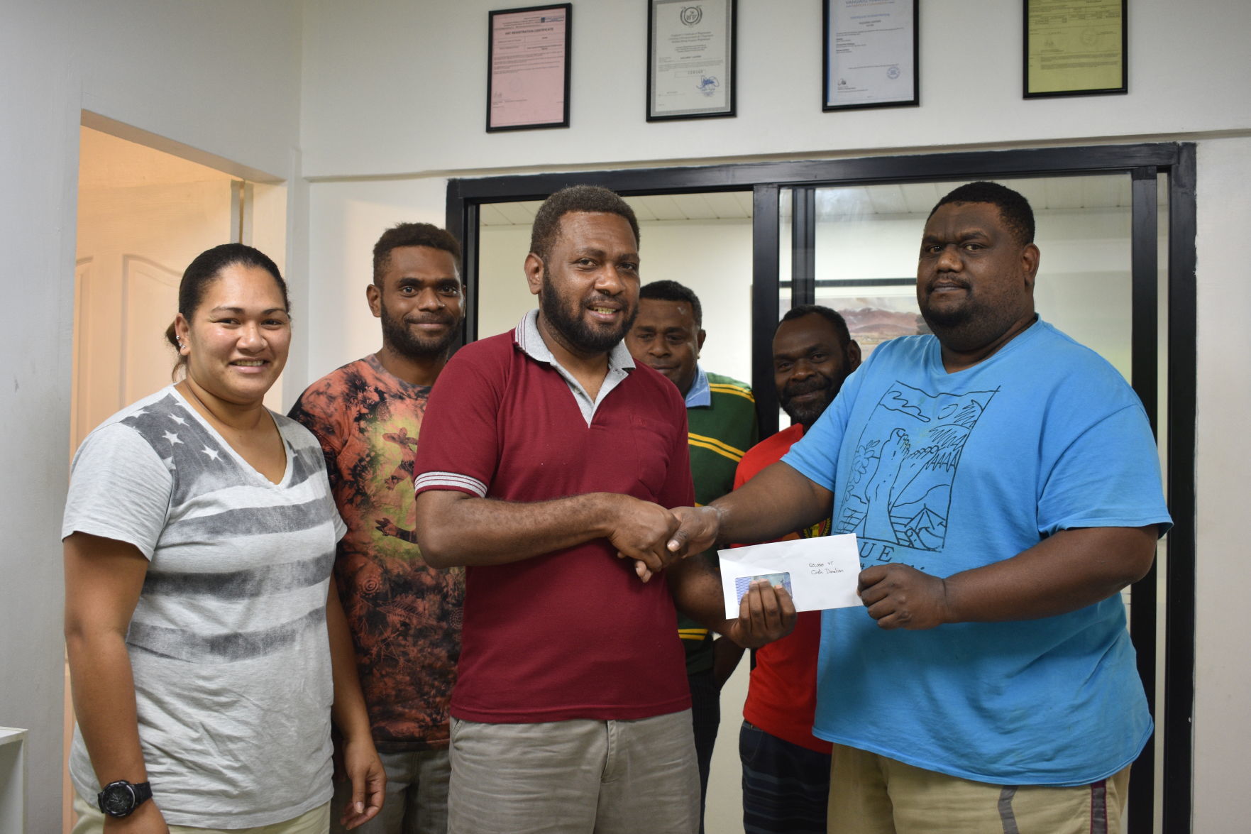 Vanuatu Goju-Ryu i talem tankio long help